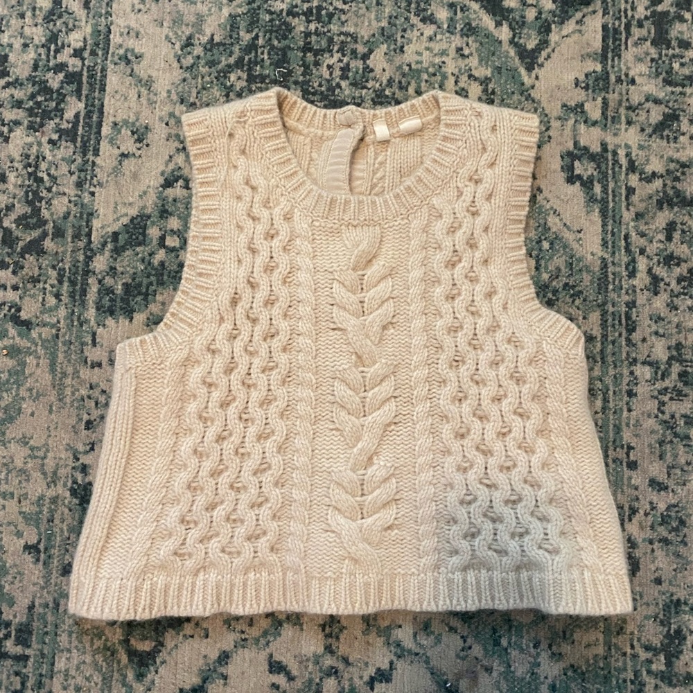 Anthropologie sweater vest